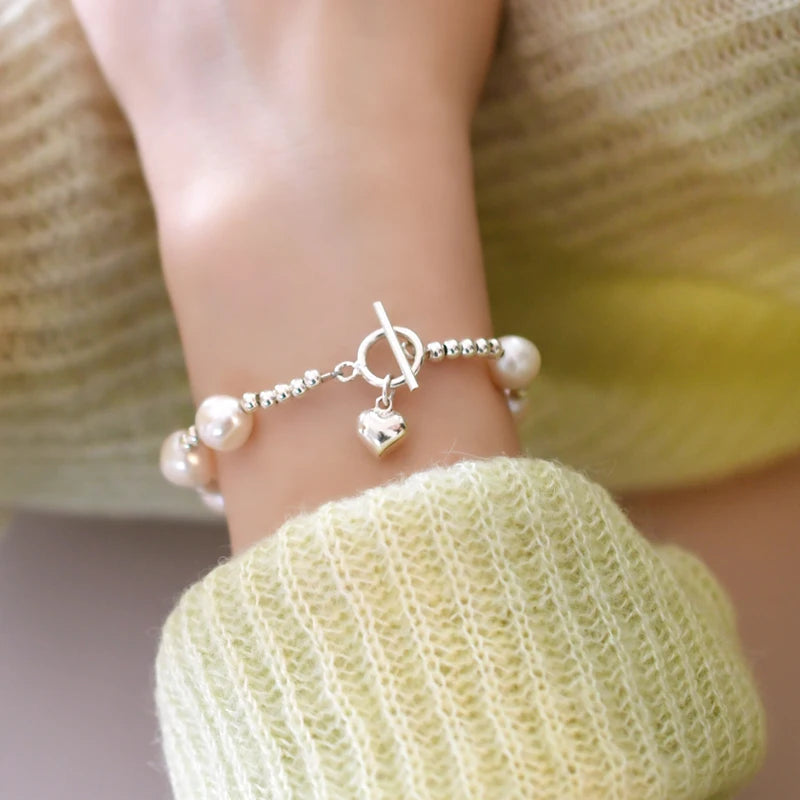 Bracelet Perle Cœur